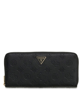 Πορτοφόλι Guess Blake Slg Large Zip Around SWPD2222146 Μαύρο