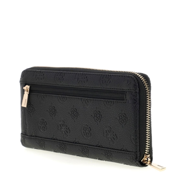 Πορτοφόλι Guess Blake Slg Large Zip Around SWPD2222146 Μαύρο