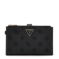 Πορτοφόλι GUESS Cresidia Double Zip Organizer SWPD9888157 Μαύρο