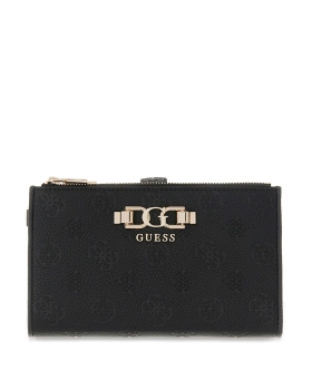 Πορτοφόλι GUESS Anise Slg Double Zip Organizer SWPD9916157 Μαύρο