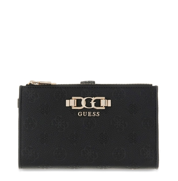 Πορτοφόλι GUESS Anise Slg Double Zip Organizer SWPD9916157 Μαύρο