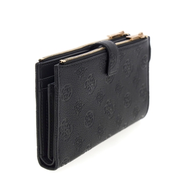 Πορτοφόλι GUESS Anise Slg Double Zip Organizer SWPD9916157 Μαύρο