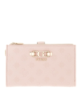 Πορτοφόλι GUESS Anise Slg Double Zip Organizer SWPD9916157 Ροζ