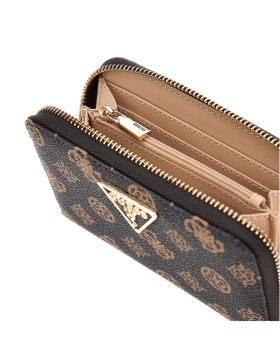 Πορτοφόλι GUESS Laurel Medium SWPG8500140 Καφέ