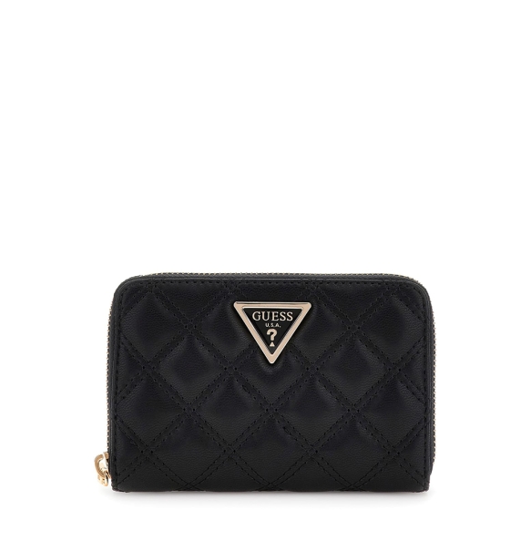 Πορτοφόλι GUESS Giully Medium Zip Around SWQG9673140 Μαύρο Πορτοφόλι GUESS Giully Medium Zip Around SWQG9673140 Μαύρο