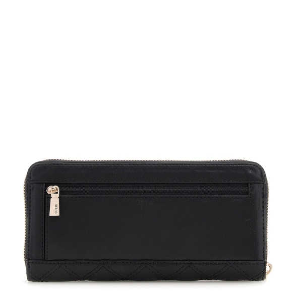 Πορτοφόλι GUESS Giully Large Zip Around SWQG9673146 Μαύρο Πορτοφόλι GUESS Giully Large Zip Around SWQG9673146 Μαύρο