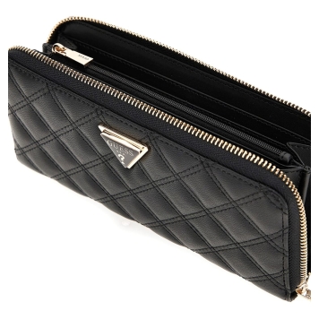 Πορτοφόλι GUESS Giully Large Zip Around SWQG9673146 Μαύρο