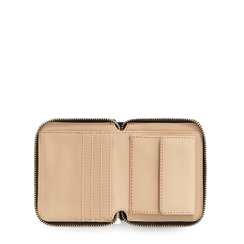 Πορτοφόλι GUESS Laurel Small Zip Around SWQL7459137 Καφέ