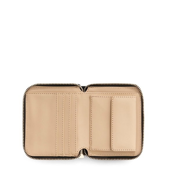 Πορτοφόλι GUESS Laurel Small Zip Around SWQL7459137 Καφέ