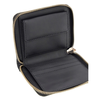 Πορτοφόλι GUESS Laurel Small Zip Around SWSG7459137 Ανθρακί