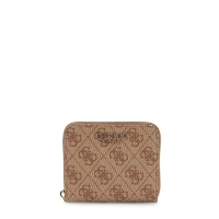 Πορτοφόλι GUESS Laurel Small Zip Around SWSG7459137 Μπεζ