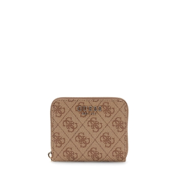 Πορτοφόλι GUESS Laurel Small Zip Around SWSG7459137 Μπεζ