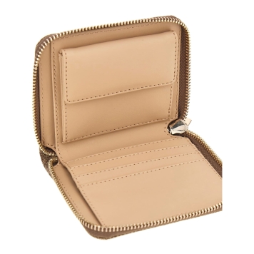 Πορτοφόλι GUESS Laurel Small Zip Around SWSG7459137 Μπεζ