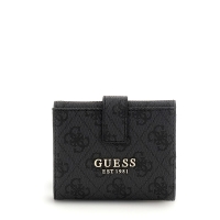 Πορτοφόλι GUESS Laurel Petite Trifold SWSG7459138 Μαύρο