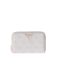 Πορτοφόλι GUESS Laurel Medium Zip Around SWSG7459140 Εκρού