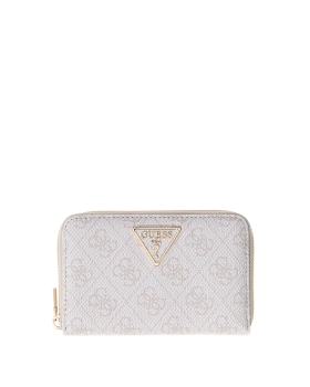 Πορτοφόλι GUESS Laurel Medium Zip Around SWSG7459140 Εκρού