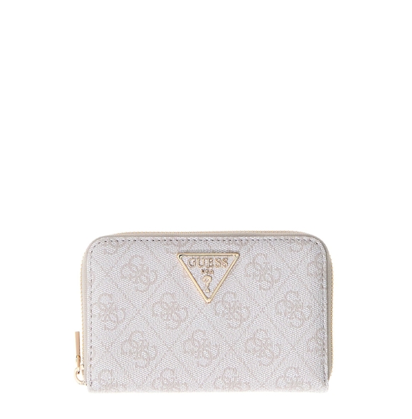 Πορτοφόλι GUESS Laurel Medium Zip Around SWSG7459140 Εκρού