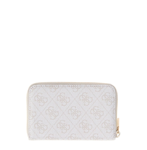 Πορτοφόλι GUESS Laurel Medium Zip Around SWSG7459140 Εκρού
