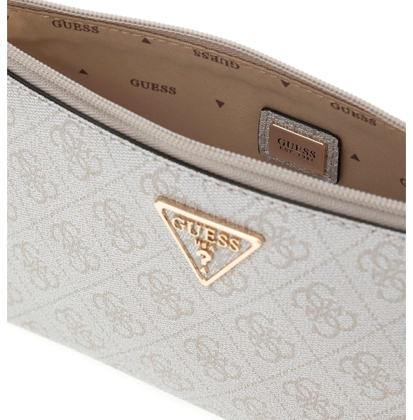 Πορτοφόλι - Τσαντάκι GUESS Laurel Wristlet Pouch SWSG7459145 Εκρού