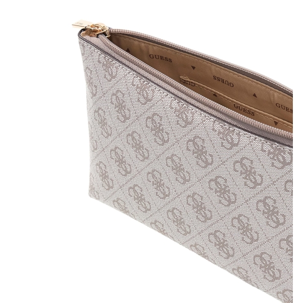 Πορτοφόλι - Τσαντάκι GUESS Laurel Wristlet Pouch SWSG7459145 Μπεζ
