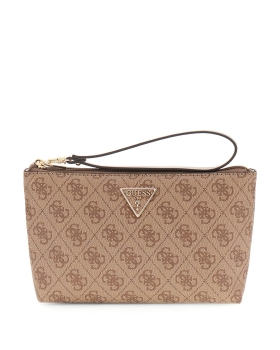 Πορτοφόλι - Τσαντάκι GUESS Laurel Wristlet Pouch SWSG7459145 Μπεζ