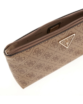 Πορτοφόλι - Τσαντάκι GUESS Laurel Wristlet Pouch SWSG7459145 Μπεζ