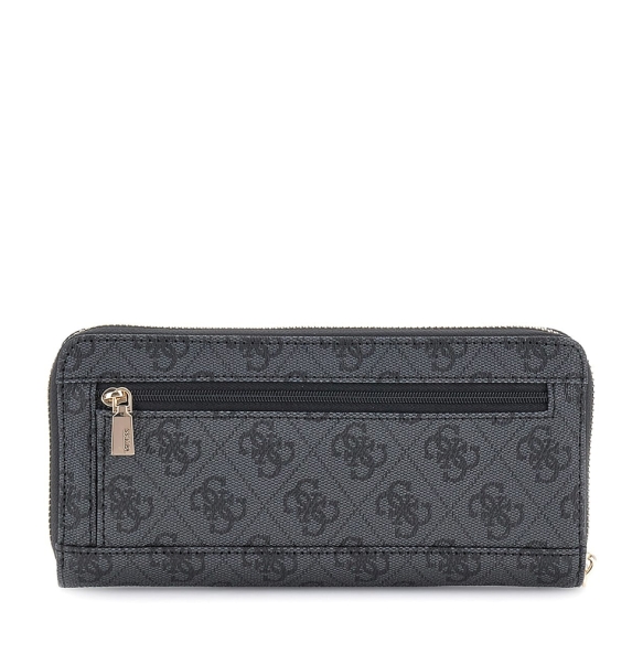 Πορτοφόλι GUESS Laurel Large Zip Around SWSG7459146 Ανθρακί Πορτοφόλι GUESS Laurel Large Zip Around SWSG7459146 Ανθρακί