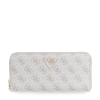 Πορτοφόλι GUESS Laurel Large Zip Around SWSG7459146 Μπεζ