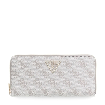 Πορτοφόλι GUESS Laurel Large Zip Around SWSG7459146 Μπεζ