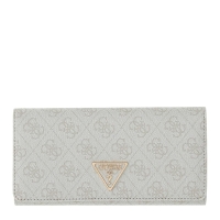 Πορτοφόλι GUESS Laurel Flap Organizer SWSG7459155 Εκρού