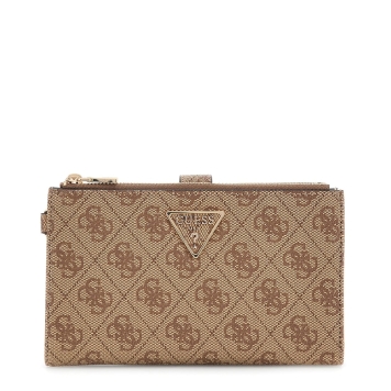 Πορτοφόλι GUESS Laurel Double Zip Organizer SWSG7459157 Μπεζ