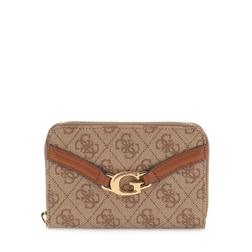 Πορτοφόλι GUESS Dea Medium Zip Around SWSG7993140 Μπεζ