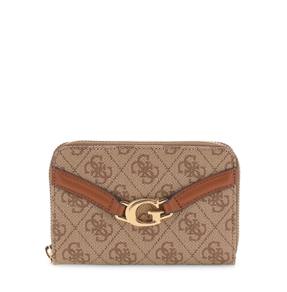Πορτοφόλι GUESS Dea Medium Zip Around SWSG7993140 Μπεζ