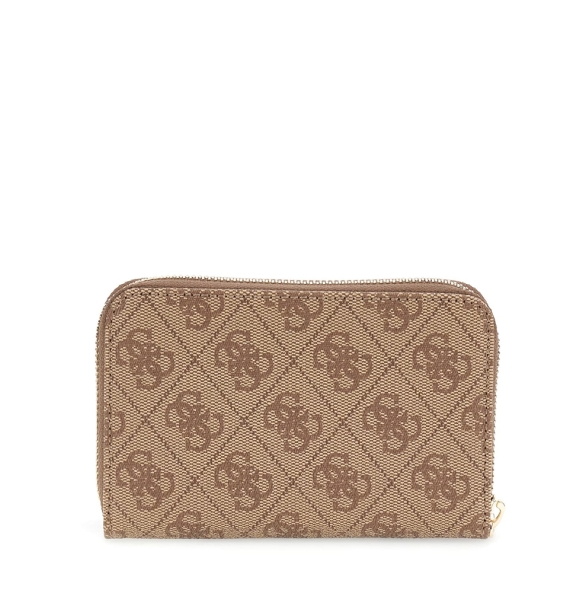 Πορτοφόλι GUESS Dea Medium Zip Around SWSG7993140 Μπεζ