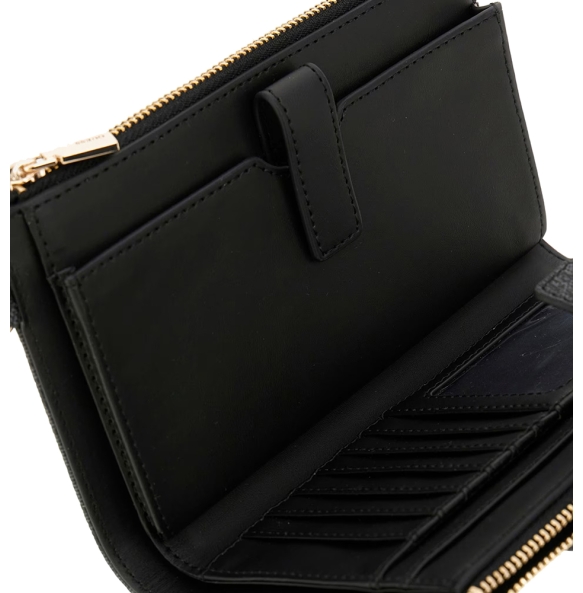 Πορτοφόλι - Τσαντάκι GUESS Laurel Double Zip SWSG8500157 Γκρι