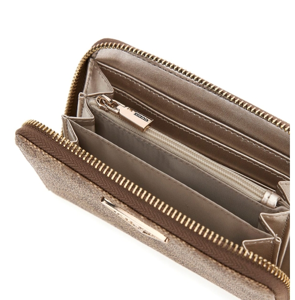 Πορτοφόλι GUESS Laurel Medium SWSG8500140 Μπεζ