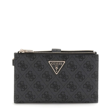 Πορτοφόλι - Τσαντάκι GUESS Laurel Double Zip SWSG8500157 Γκρι
