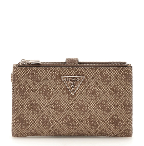 Πορτοφόλι - Τσαντάκι GUESS Laurel Double Zip SWSG8500157 Μπεζ