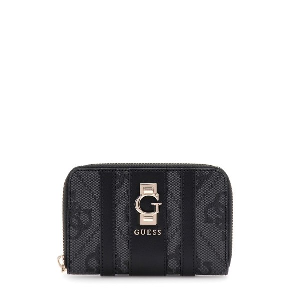 Πορτοφόλι GUESS Erenia Medium Zip Around SWSO7838140 Μαύρο Πορτοφόλι GUESS Erenia Medium Zip Around SWSO7838140 Μαύρο