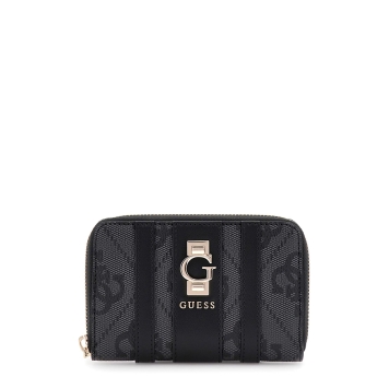 Πορτοφόλι GUESS Erenia Medium Zip Around SWSO7838140 Μαύρο