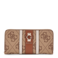 Πορτοφόλι GUESS Erenia Large Zip Around SWSO7838146 Μπεζ