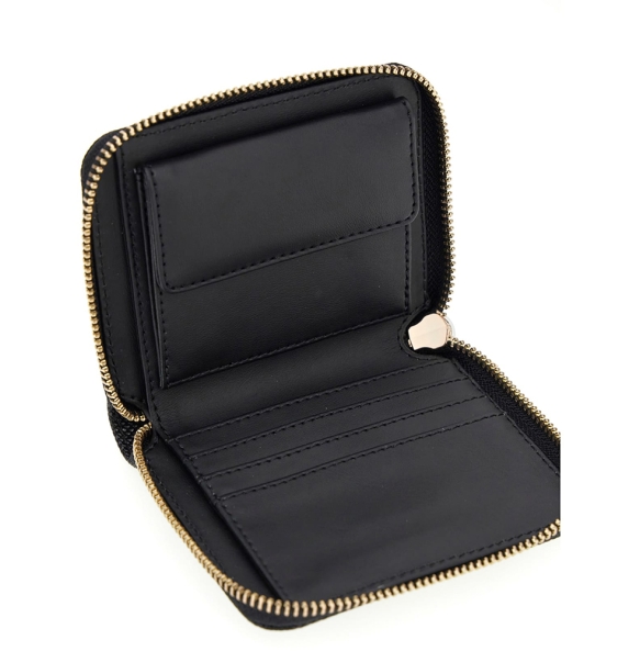 Πορτοφόλι GUESS Laurel Small Zip Around SWZG7459137 Μαύρο Πορτοφόλι GUESS Laurel Small Zip Around SWZG7459137 Μαύρο