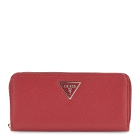 Πορτοφόλι GUESS Laurel Large Zip Around SWZG7459146 Κόκκινο