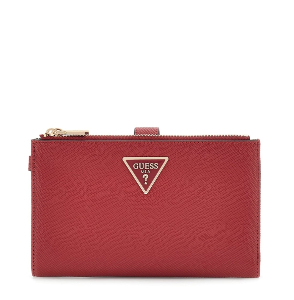 Πορτοφόλι GUESS Laurel Large Zip Around SWZG7459157 Κόκκινο Πορτοφόλι GUESS Laurel Large Zip Around SWZG7459157 Κόκκινο