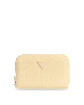 Πορτοφόλι GUESS Serenova Medium Zip Around SWZG8091140 Κίτρινο