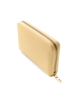 Πορτοφόλι GUESS Serenova Medium Zip Around SWZG8091140 Κίτρινο