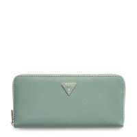 Πορτοφόλι GUESS Serenova Large Zip Around SWZG8091146 Πράσινο
