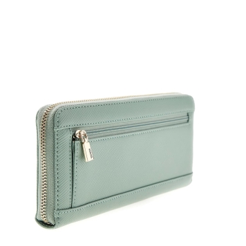 Πορτοφόλι GUESS Serenova Large Zip Around SWZG8091146 Πράσινο
