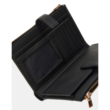 Πορτοφόλι - Τσαντάκι GUESS Laurel Double Zip SWZG8500157 Μαύρο
