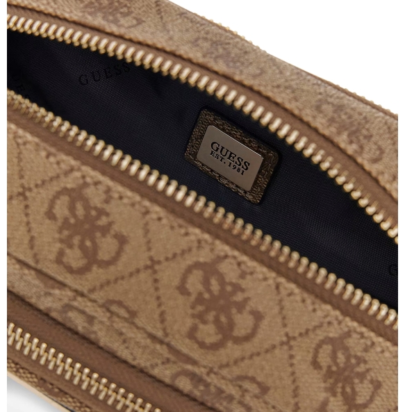 Τσαντάκι Μέσης GUESS Latona Belt Bag TWHB9211080 Καφέ